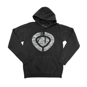 C1RCA icon skull black hoodie