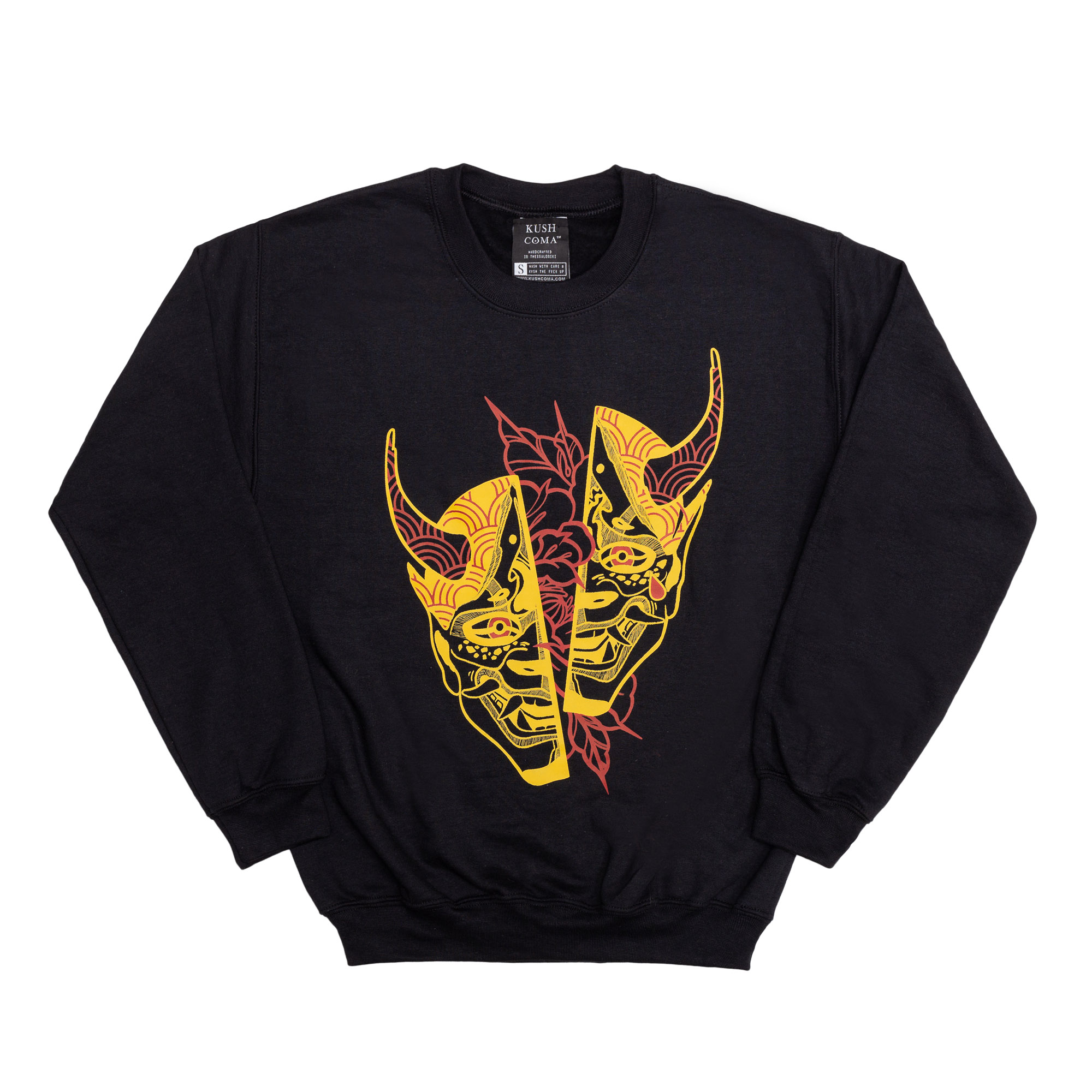 IMG_9324-small KUSH COMA The Mask Black Crewneck