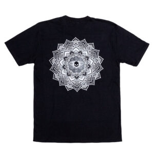 KUSH COMA Double Mandala Black Tshirt by Sifou