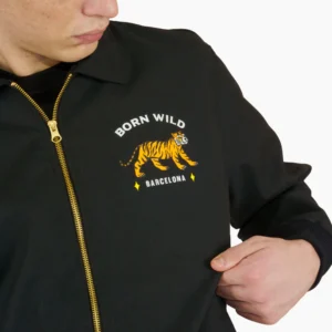 AMERICAN SOCKS “Wild Tiger” Jacket black