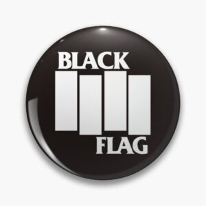 BLACK FLAG pin
