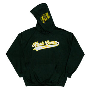 KUSH COMA Welcome to Oakland Dark Green Hoodie