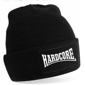 HARDCORE black beanie