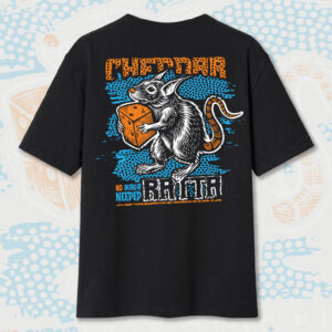 MONTAY Cheddar Ratta Tee black