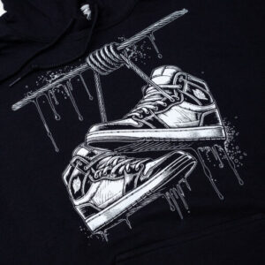 KUSH COMA Sneakerhead Black Hoodie