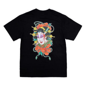KUSH COMA Annuk Crimson Geisha Black Tshirt
