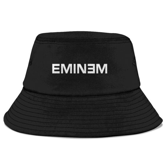 American-Rapper-Eminem-Minimalist-Name-Logo-Black-Bucket-Hat-1-562x562 EMINEM Bucket hat