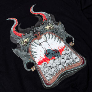 KUSH COMA Eye of the Underworld Black Hoodie